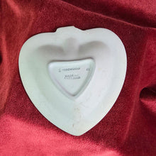 Load image into Gallery viewer, Wedgwood Blue Jasperware Heart shaped Ashtray Trinket dish 42510
