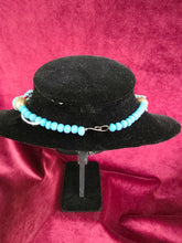 Load image into Gallery viewer, Blue Seedbead &amp; Shell Necklace COR 888
