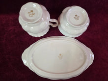 Load image into Gallery viewer, Royal Albert Val D'Or Large Cream, Sugar, &amp; Tray 42509
