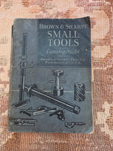 Load image into Gallery viewer, Brown &amp; Sharpe Small Tools Catalogue No 34 42507
