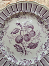 Load image into Gallery viewer, Purple Plum Transferware Dinner Plates
