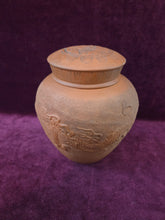 Load image into Gallery viewer, Japanese Tokoname Redware Urn/Pot WC
