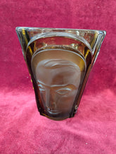 Load image into Gallery viewer, Walther &amp; Sohne 3 Faces Art Deco Vase with Flower Frog 42601

