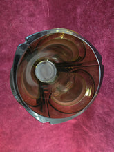 Load image into Gallery viewer, Walther &amp; Sohne 3 Faces Art Deco Vase with Flower Frog 42601
