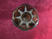 Load image into Gallery viewer, Walther &amp; Sohne 3 Faces Art Deco Vase with Flower Frog 42601
