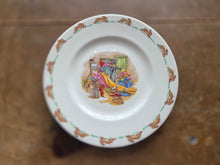 Load image into Gallery viewer, Royal Doulton Bunnykins Plate "Playing Dress-Up" 42510
