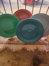 Load image into Gallery viewer, Fiesta ware lunch plates
