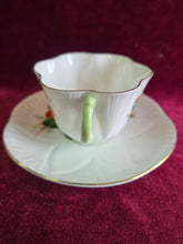 Load image into Gallery viewer, Shelley Strawberry Dogwood Floral Teacup 2602
