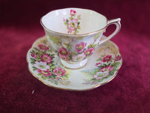 Load image into Gallery viewer, Royal Albert Wild Rose Cup &amp; Saucer 42406
