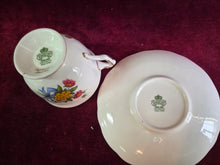 Load image into Gallery viewer, Aynsley September Dahlia's Cup &amp; Saucer 001
