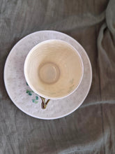 Load image into Gallery viewer, Belleek Shamrock Cup &amp; Saucer 42403

