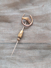 Load image into Gallery viewer, Edwardian Stick Pin - Horse &amp; Horseshoe 024
