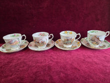 Load image into Gallery viewer, Royal Albert "Tradional British Song Series" Cup &amp; Saucers
