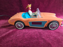 Load image into Gallery viewer, Barbie Convertible Car Radio Clock 26 04
