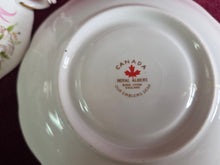 Load image into Gallery viewer, Royal Albert "Our Emblems Dear, Canada" Cup &amp; Saucer 42511
