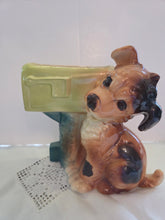 Load image into Gallery viewer, Royal Copley Dog with Mailbox Planter 2356
