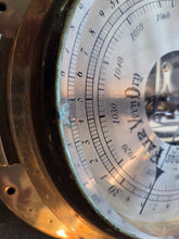 Load image into Gallery viewer, Antique Brass Barometer RP
