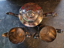 Load image into Gallery viewer, Silver Plated Tea Set
