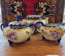 Load image into Gallery viewer, Late Victorian Hand Painted Tea Set 42605
