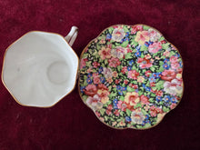 Load image into Gallery viewer, Rosina Chintz Cup &amp; Saucer
