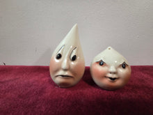 Load image into Gallery viewer, Vintage Anthropomorphic Drip &amp; Drop Salt &amp; Pepper Shakers
