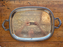 Load image into Gallery viewer, Silverplated Serving Tray 42605
