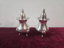 Load image into Gallery viewer, Silverplated Salt &amp; Pepper Shakers 42607
