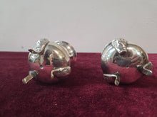 Load image into Gallery viewer, Silverplated Salt &amp; Pepper Shakers 42607
