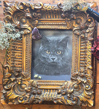 Load image into Gallery viewer, Black Cat Painting 42606

