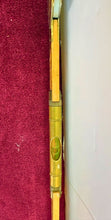 Load image into Gallery viewer, Vintage Foldable Wood Ruler w/ Brass Level 42604
