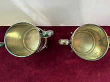 Load image into Gallery viewer, Antique Engraved 3-piece Silver Plated Tea Set 42604
