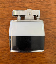 Load image into Gallery viewer, Fire Lite Tu Tone Black &amp; White Lighter in Original Box 42607
