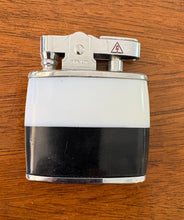 Load image into Gallery viewer, Fire Lite Tu Tone Black &amp; White Lighter in Original Box 42607
