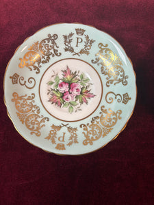 Paragon 1957 Queen Elizabeth Prince Philip Visit to Canada Teacup & Saucer 42402