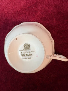 Paragon 1957 Queen Elizabeth Prince Philip Visit to Canada Teacup & Saucer 42402