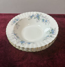 Load image into Gallery viewer, Royal Albert Blue Blossom Rimmed Soup Bowl. Made in England 42504
