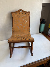 Load image into Gallery viewer, 1930&#39;s English Childs Rocking Chair 42508
