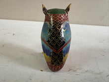 Load image into Gallery viewer, Miniature Cloissone Owl. 42510
