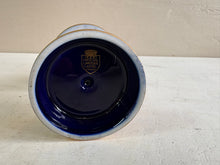 Load image into Gallery viewer, Miniature Cobalt and Gold Limoges Bird in Birdcage Figurine 42510
