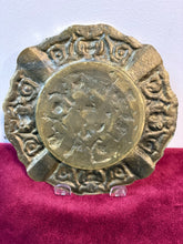 Load image into Gallery viewer, Vintage Heavy Brass Ornate Embossed MCM Ashtray 42603

