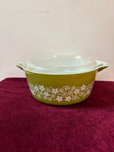 Load image into Gallery viewer, Pyrex Spring Blossom (Crazy Daisy) Lidded Casserole Dishes (sold separately) 42603
