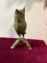 Load image into Gallery viewer, Amazing Large Heavy Brass Owl 42603
