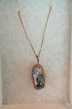Load image into Gallery viewer, Swarovski Folio Pendant in Rose Gold  Plating 42603
