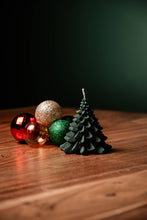 Load image into Gallery viewer, 3D White Christmas Tree Scented Candle - Vanilla Scent Made in Canada
