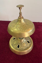 Load image into Gallery viewer, Brass Tabletop Countertop Bell 42604
