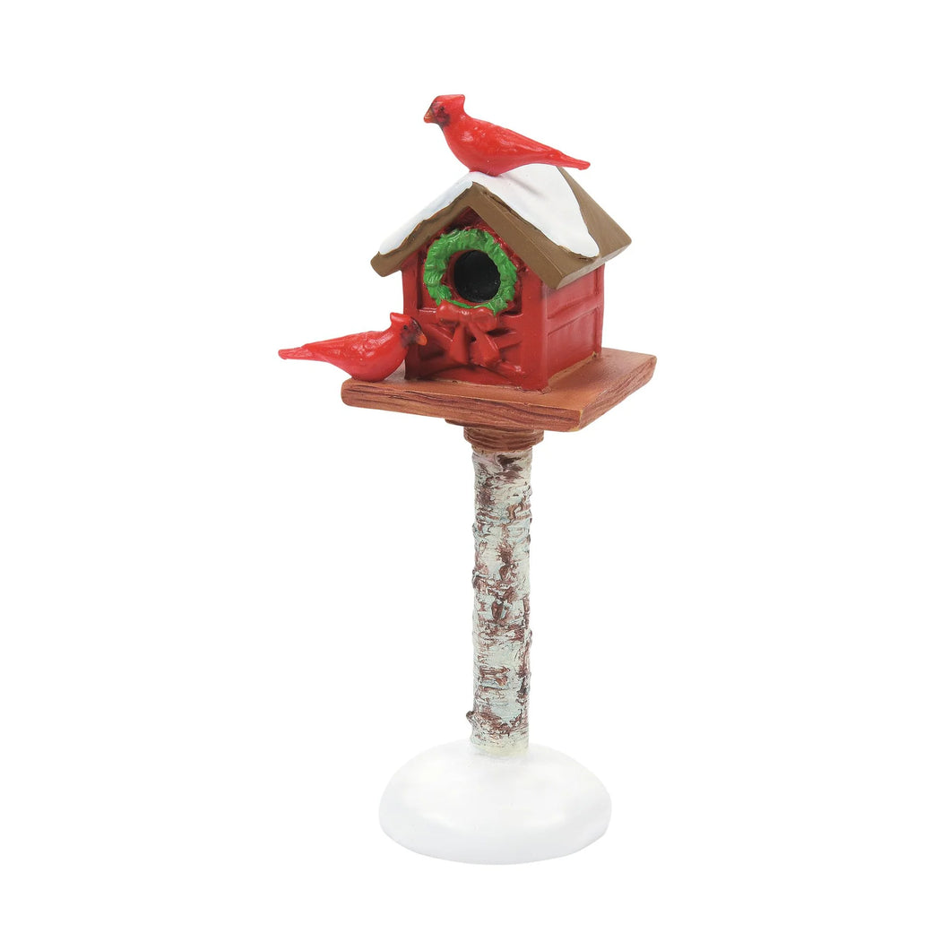 Department 56 Christmas Villages Cardinal Christmas Bird Feeder