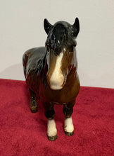 Load image into Gallery viewer, Beswick Gloss Brown Shetland Pony "Wooly Mare" 1033 42603
