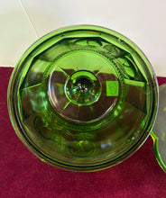 Load image into Gallery viewer, Northwood Dark Green Peach and Cable Butter Dish 030
