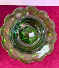 Load image into Gallery viewer, Northwood Dark Green Peach and Cable Butter Dish 030
