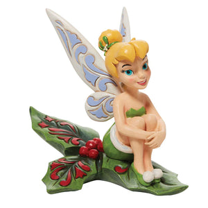 Disney Traditions Jim Shore "Happy Holly-Days" Tinkerbell